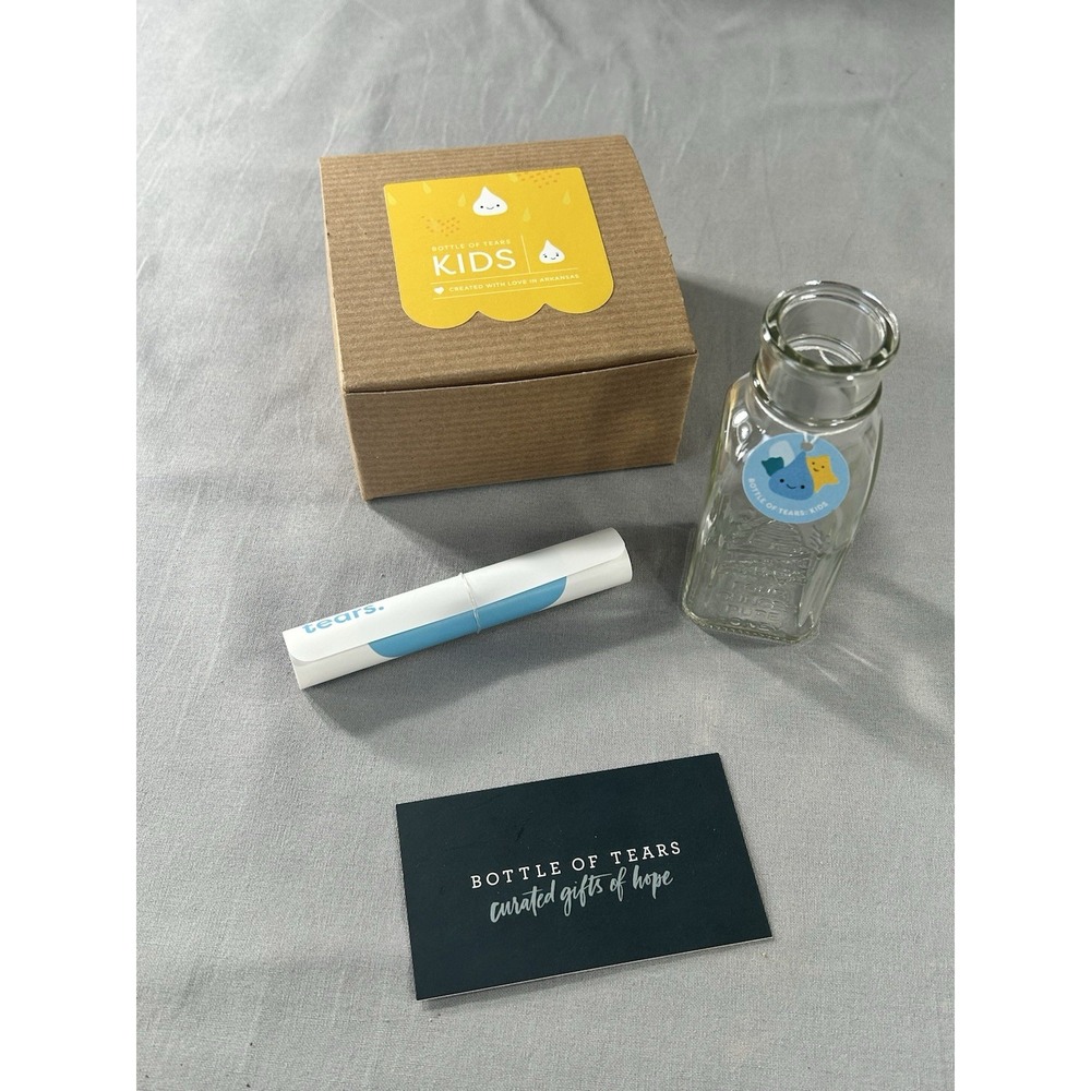 Bottle Of Tears Kids Curated Gifts Of Hope Psalms 56:8 4oz Bottle
